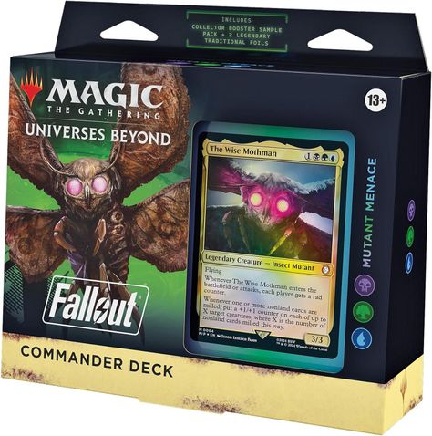 MTG Fallout Mazo Commander - Mutant (Español)-0