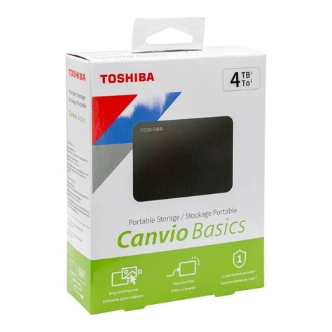 Disco externo Toshiba Canvio Basics 4 TB-0