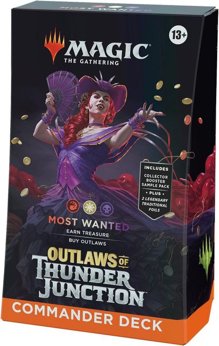 MTG Thunder Commander - Most Wanted (ingles)-0
