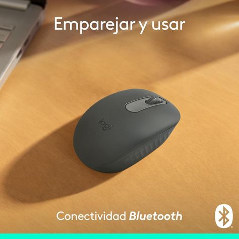Logitech M196, Mouse inalámbrico Bluetooth GRAFITO-1