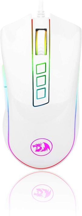 Redragon M711 Cobra - Raton RGB 10.000 DPI WHITE-0