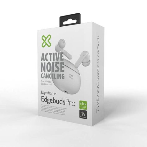 Audífonos Inalámbricos EdgebudsPro Blanco-1