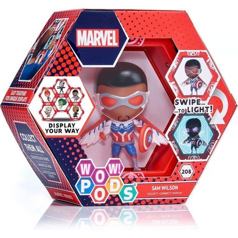 Figura WOW! STUFF PODS - Marvel – Sam Wilson-0