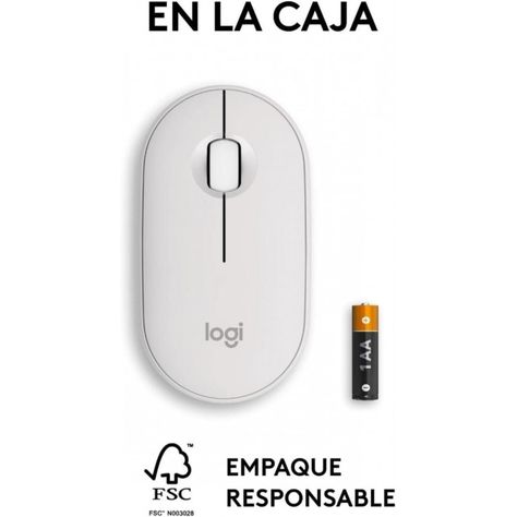 Mouse Pebble 2 M350s, inalámbrico Bluetooth-1
