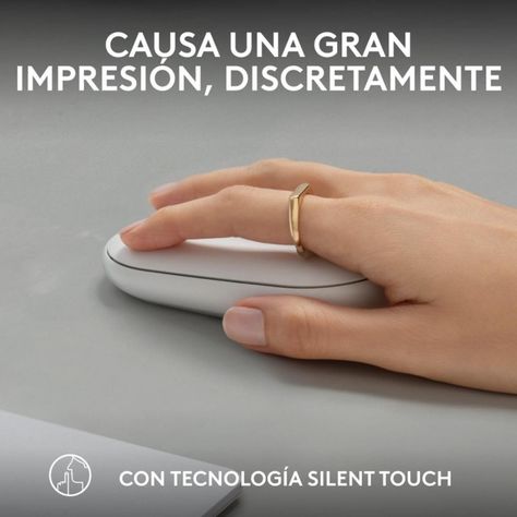 Mouse Pebble 2 M350s, inalámbrico Bluetooth-3