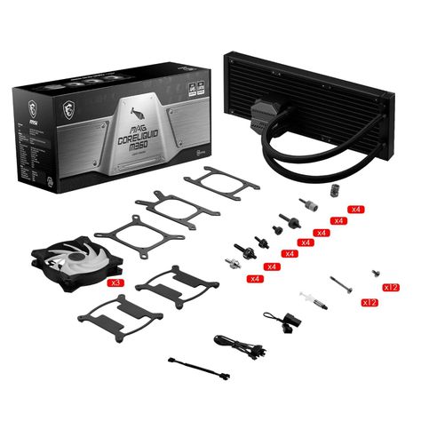 MSI MAG CORELIQUID M360 AIO - Enfriador líquido-2