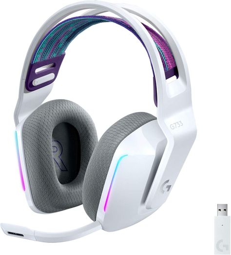 Auriculares G733 Lightspeed White - inalámbricos-0