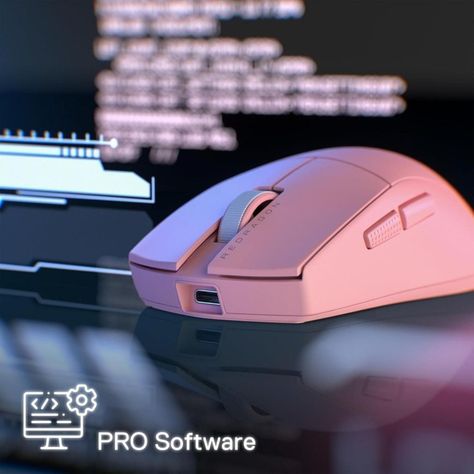 Redragon M916 PRO 1K Ratón inalámbrico ROSA-2