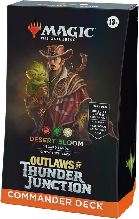 MTG Thunder Commander - Desert Bloom (ingles)-0