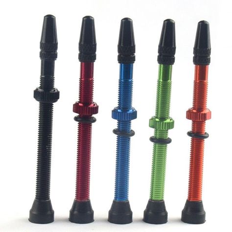 Válvulas Tubeless Bicicleta Presta Tubular 44 Y 60-1
