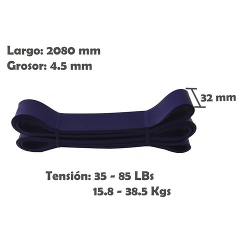 Banda Pull up 32mm Morada Crossfit Calistenia-1