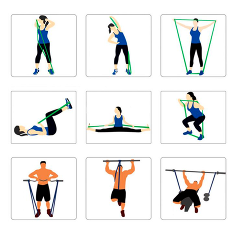Banda Pull up 13mm Roja Crossfit Calistenia-3