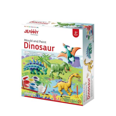 Moldea y Pinta Dinosaurios-0