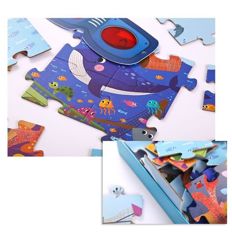 Puzzle El Océano Secreto - Mideer - Rompecabezas-1