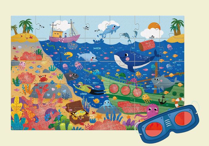 Puzzle El Océano Secreto - Mideer - Rompecabezas-2