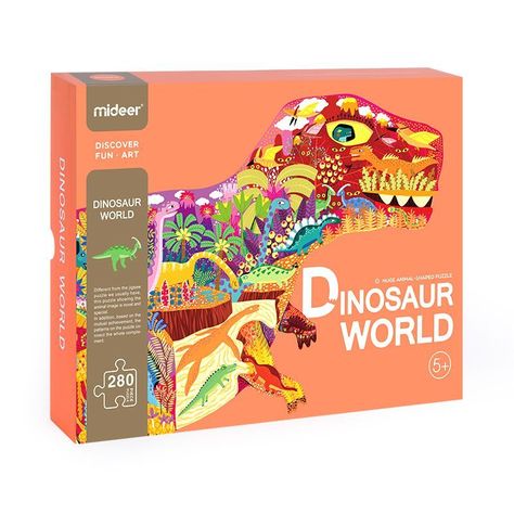 Puzzle El Mundo de los Dinosaurios-0