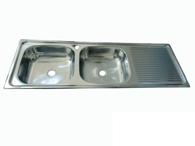 Acero Lavaplatos Empotrado 120cm Kit Sif/Des LD-0