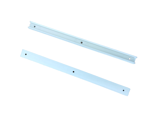 Riel Plastico para canasto verdulero Pack 20 unidades-2