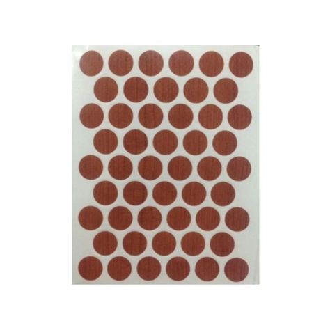 Tapa Cubre Tornillo Adhesiva 12 Mm Set 500 Unidades-0