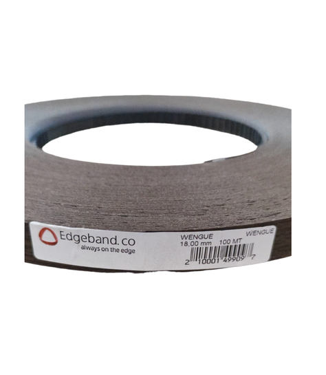 Tapacanto Encolado 18mm Wengue Caja 10 Rollos-1