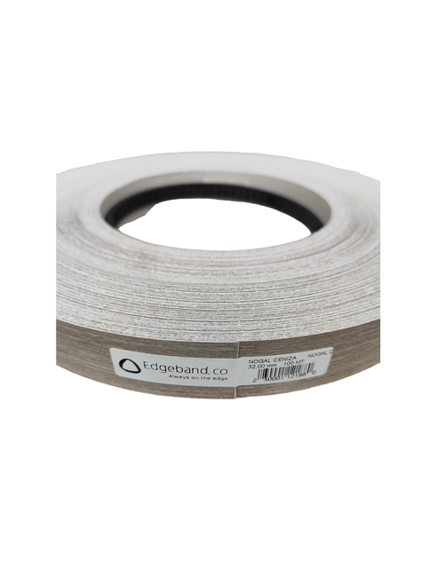 Tapacanto Encolado Rollo 100 Mt 32mm Nogal Ceniza-2