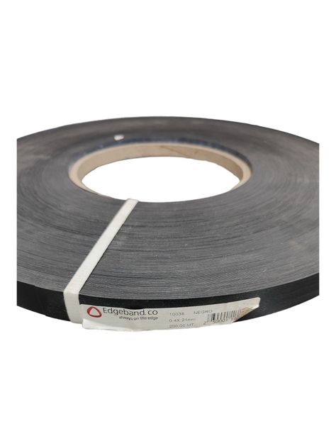 Tapacanto Pvc Rollo 200 mt 21mm Negro-1