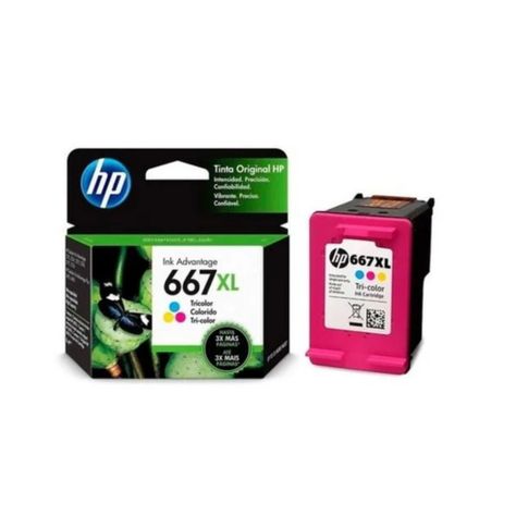 Cartucho hp 667XL Tricolor Original 1275/2374/2375/2376/2775-1