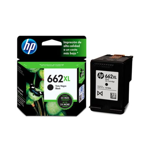 Cartucho hp 662XL Negro Original-0