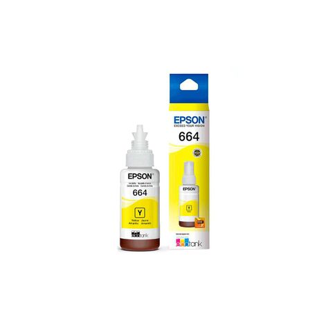 Botella Epson 664 Yellow Original-0
