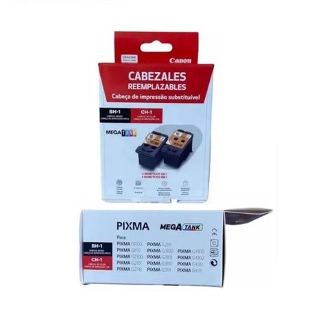Kit 2 Cabezales Canon Bh-1 Negro + Ch-1 Color G Series-1