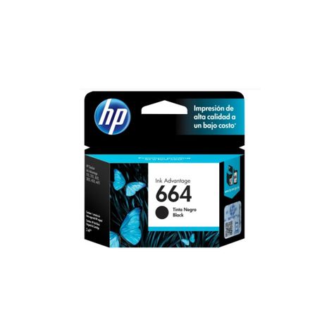 Cartucho hp 664 Negro Original 1115/2135/3635/3835-1