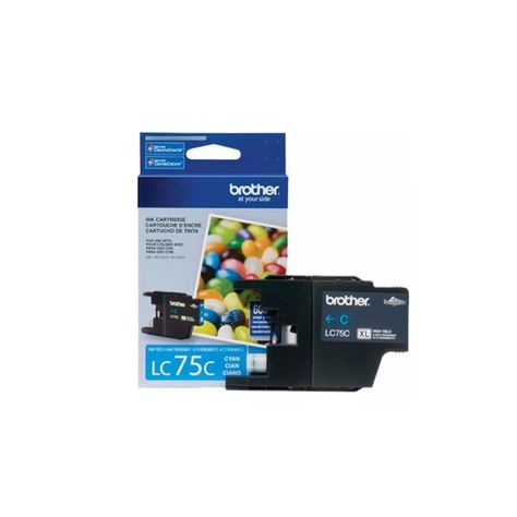 Cartucho Brother LC75XL Cyan Original-0