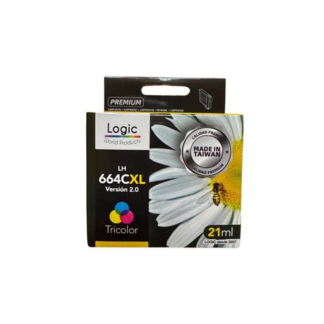 Tinta Compatible para 664XL Tricolor 1115/2135/3635/3775-0