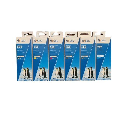 Pack Tintas Compatible para T554/T555 L-8160/L-8180-0
