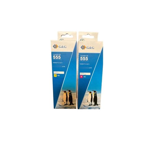 Pack Tintas Compatible para T554/T555 L-8160/L-8180-3