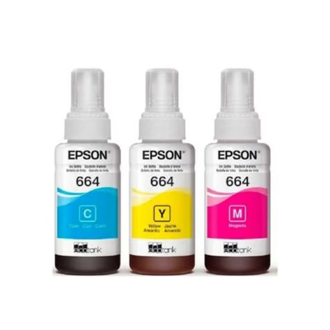 Pack 3 Tintas Epson 664 M/C/Y Original-0