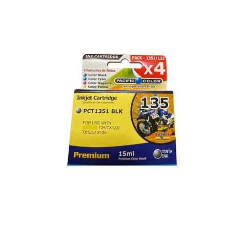 Pack Tintas Compatible para T135/T133 TX-125/TX-135-1