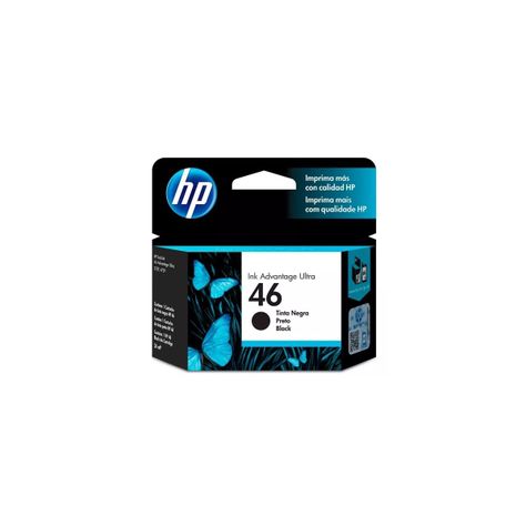 Cartucho hp 46 Negro Original 2529/4729/5738/5739-0