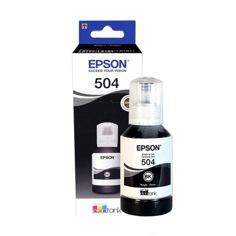 Botella Epson 504 Negro Original-0