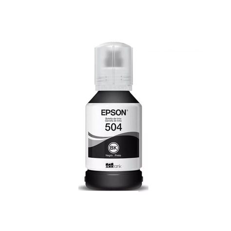 Botella Epson 504 Negro Original-1
