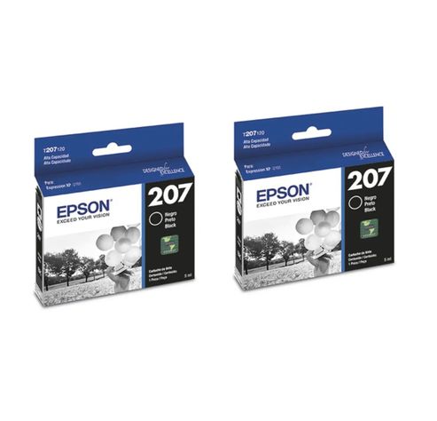 Pack 2 cartuchos Epson 207 Negro Original-0