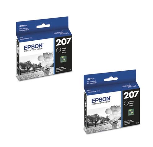 Pack 2 cartuchos Epson 207 Negro Original-1