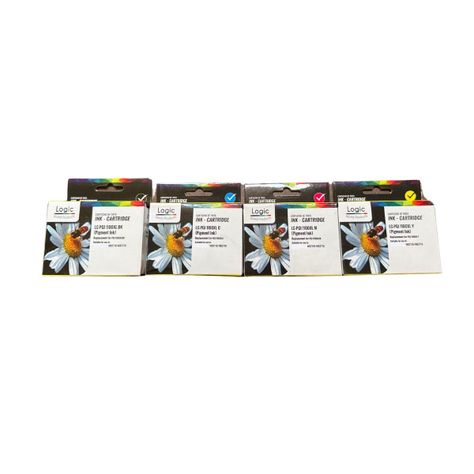 Pack Cartuchos Compatibles para Pgi-1100 XL N/M/C/Y-0