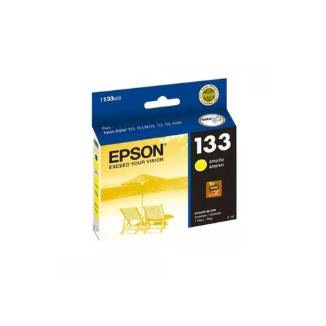 Cartucho Epson 133 Yellow Original-0