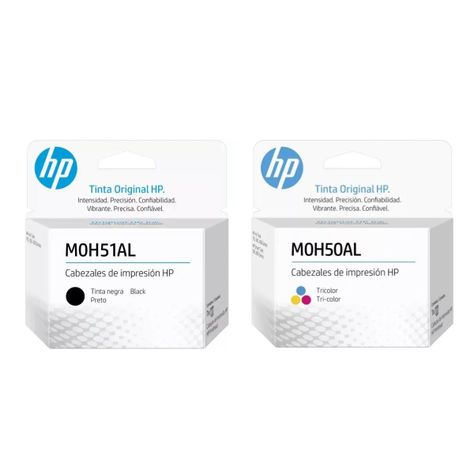 Pack Cartuchos hp Cabezales M0h50a- M0h51a Original-1