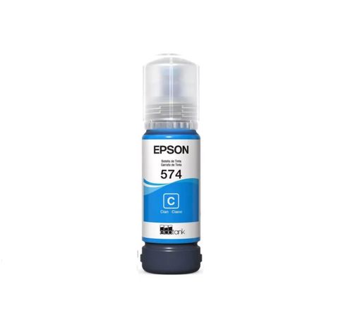 Botella Epson 574 Cyan Original-1