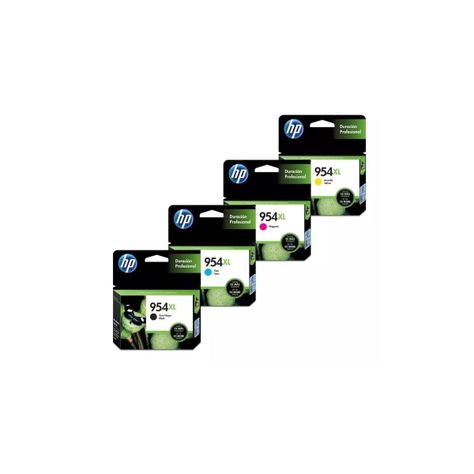 Pack Cartuchos hp 954XL Original N/M/C/Y-0