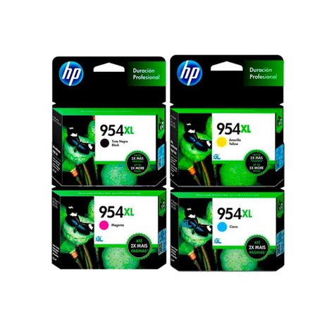 Pack Cartuchos hp 954XL Original N/M/C/Y-1