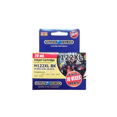Tinta Compatible para 122XL Negro 1050/2000/2050/3000/3050-0