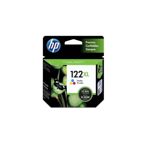 Cartucho hp 122XL Tricolor Original-0